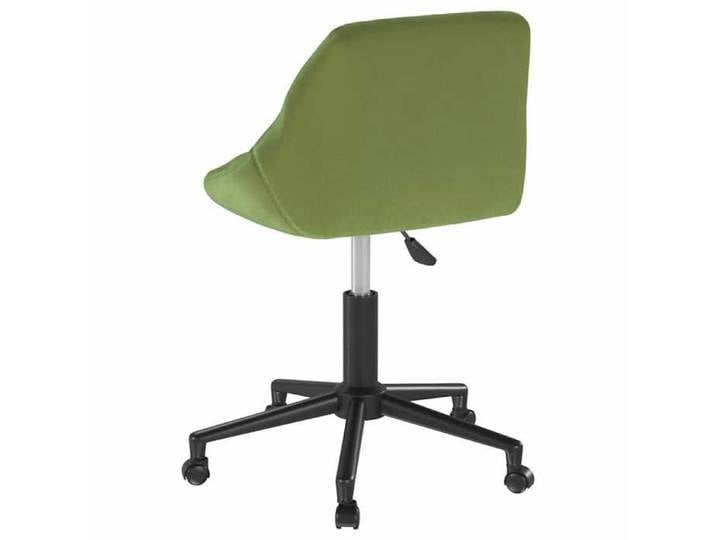 Fauteuil/Chaise - HAOSHOP - Chaise pivotante de salle à manger Vert clair Velours&01_1383