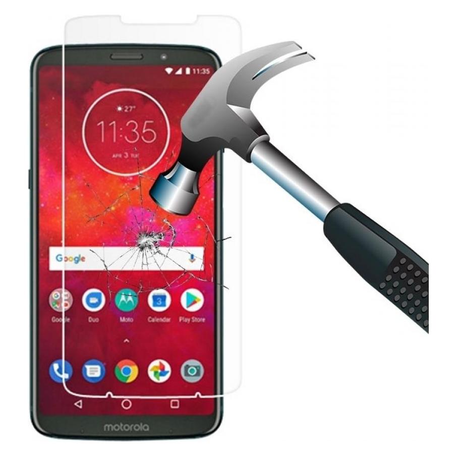 Screenguard Motorola Moto Z3 Play Panzerglas Schutzfolie Case Friendly Design (Motorola Moto Z3 Play) (00024695)