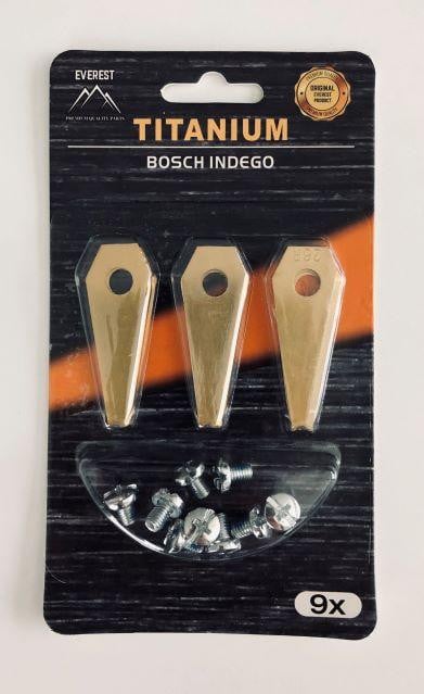 Bosch Titan robotmaaier messen set van 9 stuks