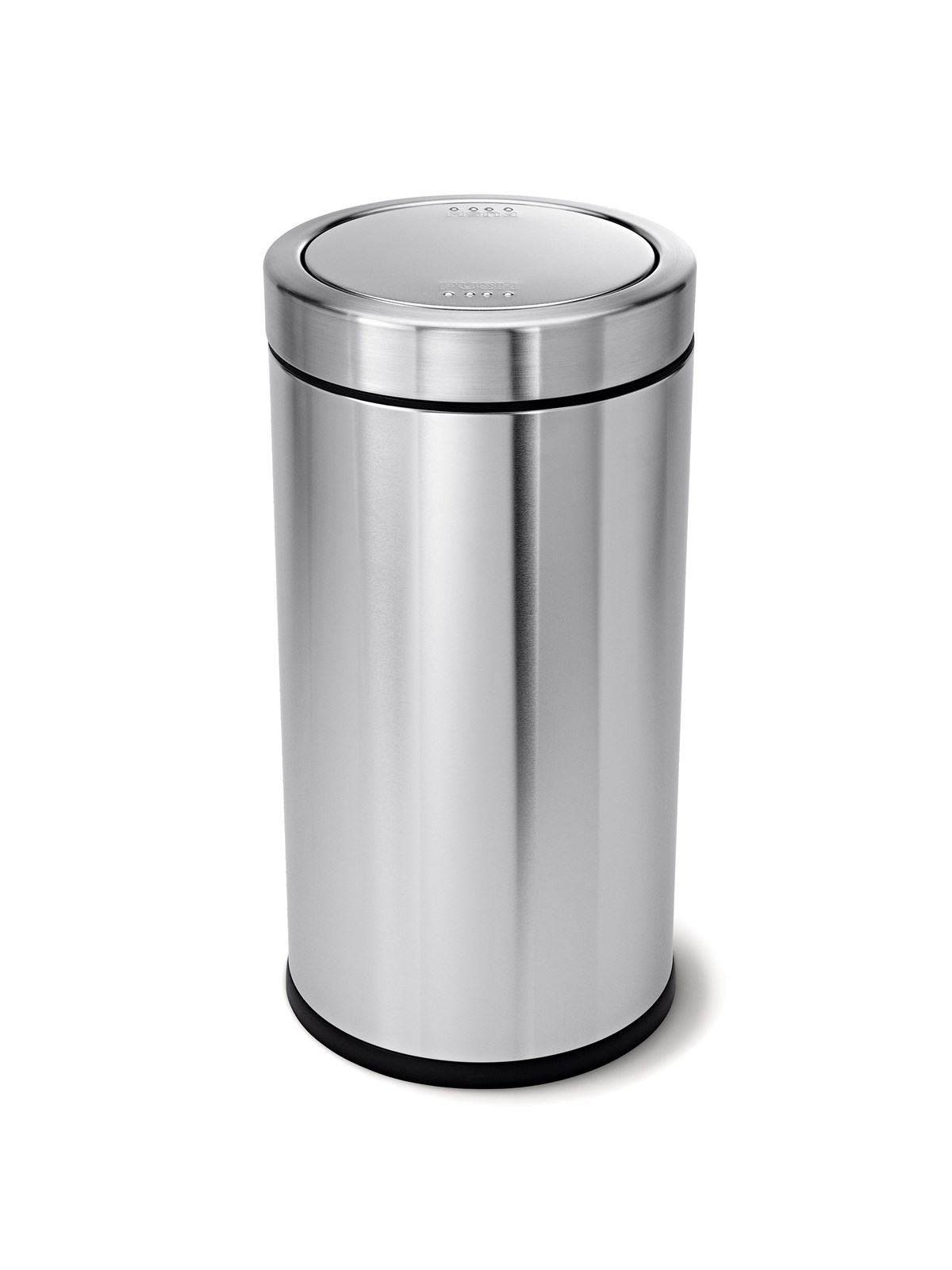 Simplehuman Abfalleimer mit Schwingdeckel - 55 L - gebürsteter Edelstahl