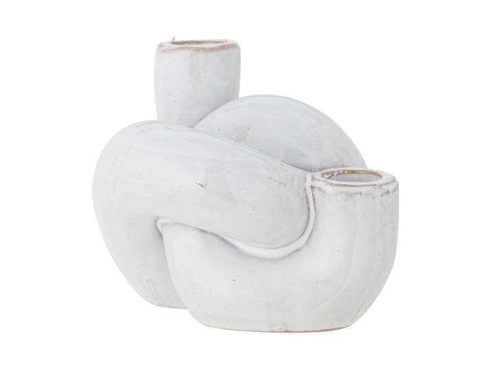 Bloomingville Bougeoir Haydn knot Blanc