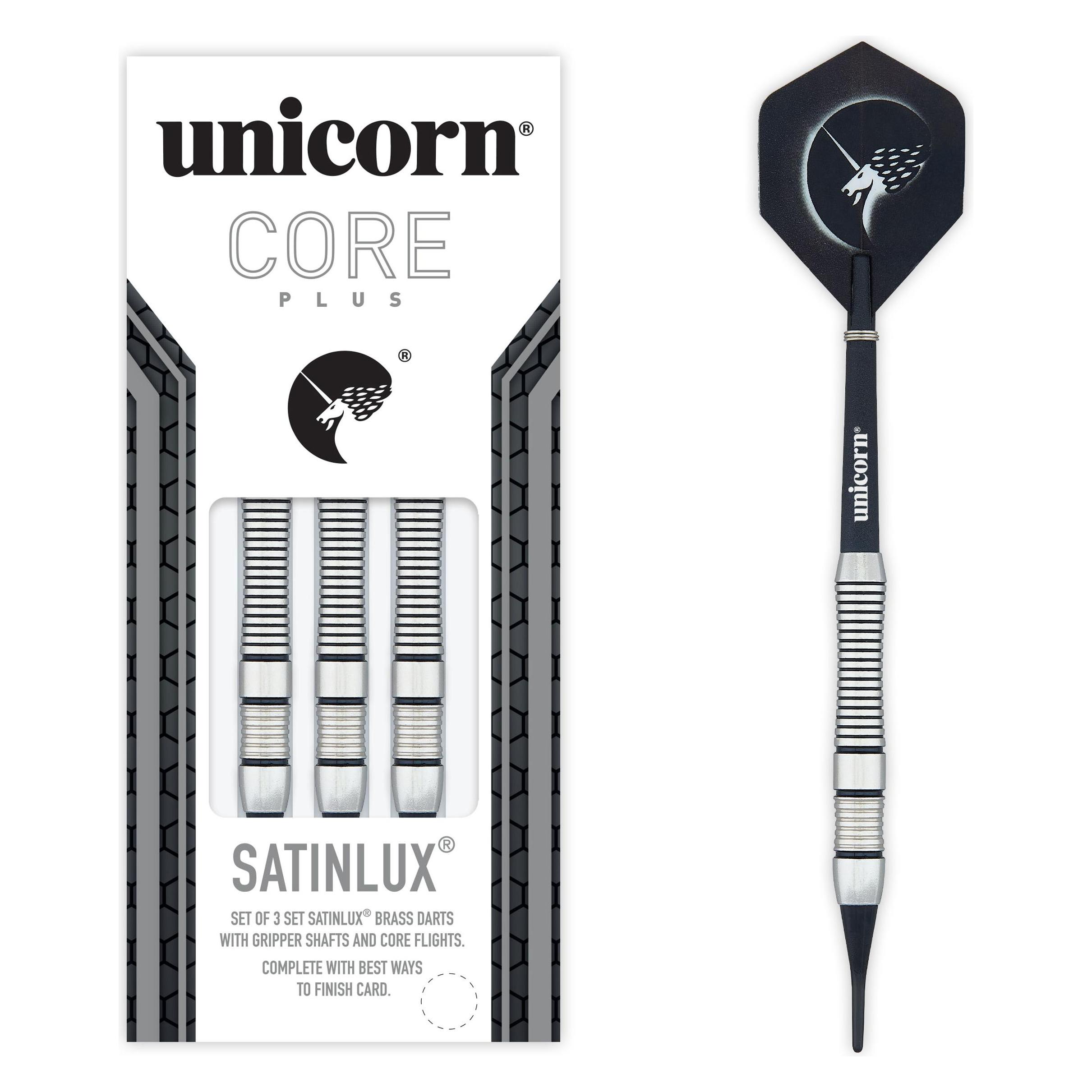 Unicorn Core+ Satinlux Soft Darts 1 Satz (18 g) (04291)