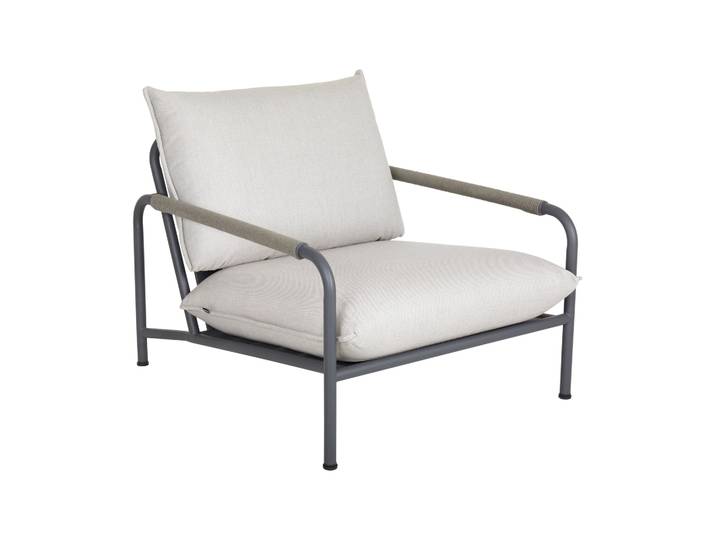 Brafab Lerberget fauteuil lounge Anthracite-frêne