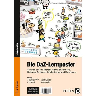 Die DaZ-Lernposter, Sonstige von Flasche,Kirschbaum,Vogel,Welfenstein, Persen Verlag in der AAP Lehrerwelt GmbH, 978-3-403-20217-2