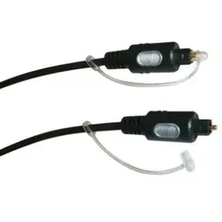Schwaiger LWL2150 533 InfiniBand/Glasfaserkabel 1,5 m Toslink Schwarz