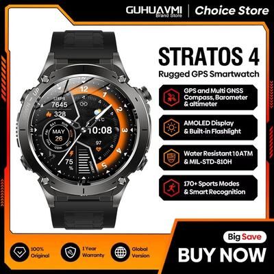 Inspire Essentials Stratos Peak GPS Smartwatch With AMOLED Display And Voice Call 4