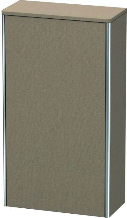 Duravit XSquare Halbhochschrank XS1303L7575 50x88x23,6cm, Tür links, Leinen