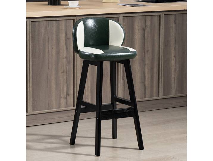Tabouret de bar en bois personnalisable, console de cuisine, tabouret de bar de balcon