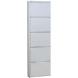 Ebuy24, Schuhschrank, Pisa (50 x 16 x 173 cm)