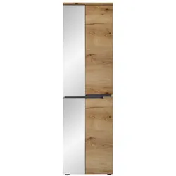 Innostyle Garderobenschrank Fargo Holzoptik Braun Eiche