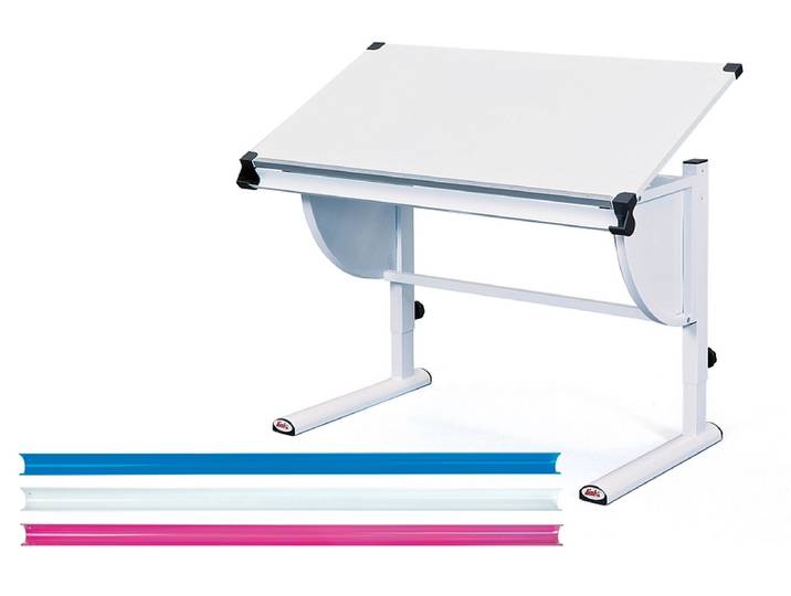 Kinderschreibtisch KIDS 60x110x63cm weiss