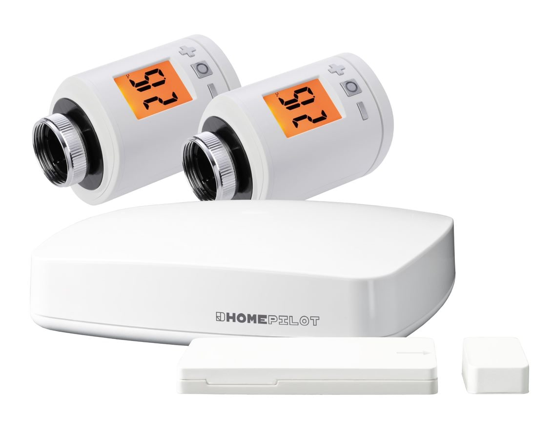 Homepilot Starter Set Smarte Heizung • 2 Thermostate • Tür-/Fensterkontakt 20221003