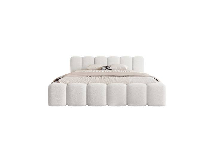 Fedve Polsterbett Alloggio 200x200 cm, Weiß, 200x200 cm, Schlafzimmer, Betten