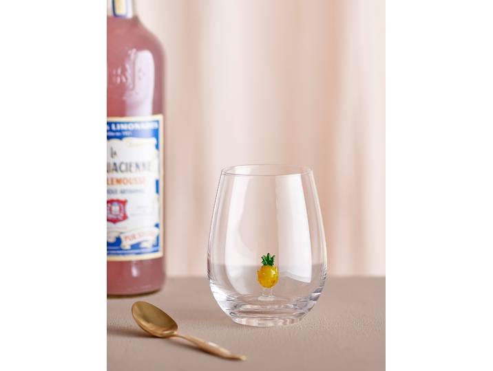 Verre Misa Ananas Ø 9cm Transparent