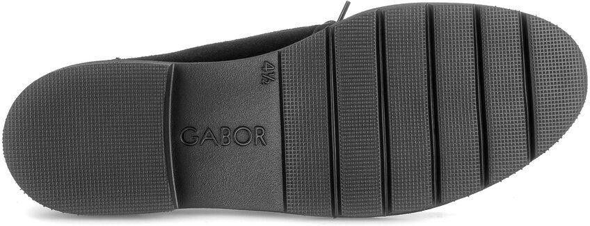 Mokassin GABOR "Mokassin", Damen, Gr. 36, schwarz, Schuhe Mokassin