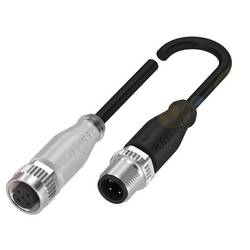 BALLUFF BCC03A5 Verteilerleitung Buchse, gerade, Stecker, gerade 2.00 m Polzahl Sensoren: 5, 4 1 St.