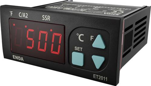 Enda PID Temperaturregler J, K, T, S, R -200 bis 1700°C (L x B x H) 71 x 77 x 35mm