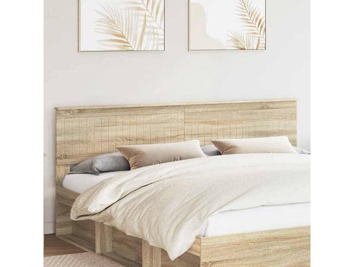 Tête de lit Chêne Sonoma en Bois d'Ingénierie Style Minimaliste Design Élégant