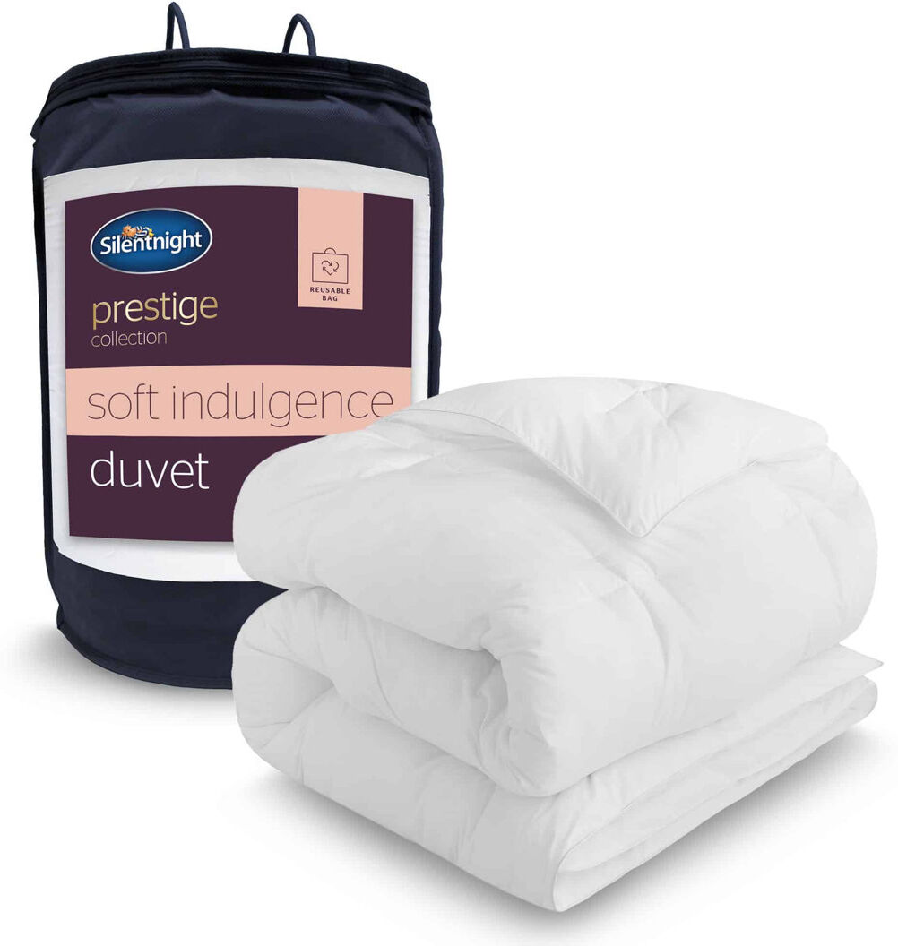 Silentnight Prestige Collection Soft Indulgence Duvet 10.5 Tog White Super King