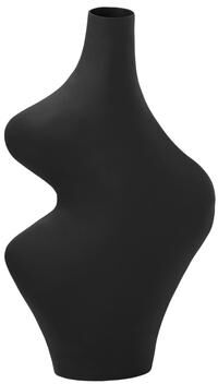 TOV Furniture Tarri Black Steel Vase