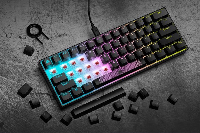 Corsair Tastiera K65 Rgb Mini-nero