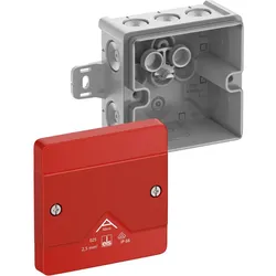 Spelsberg 80270101 Abzweigkasten, Schutzart IP66, max. Leiterquerschnitt 2,52, Schlagfestigkeit IK07, Schutzklasse II, Ui 1000V AC, Ui 1000V DC