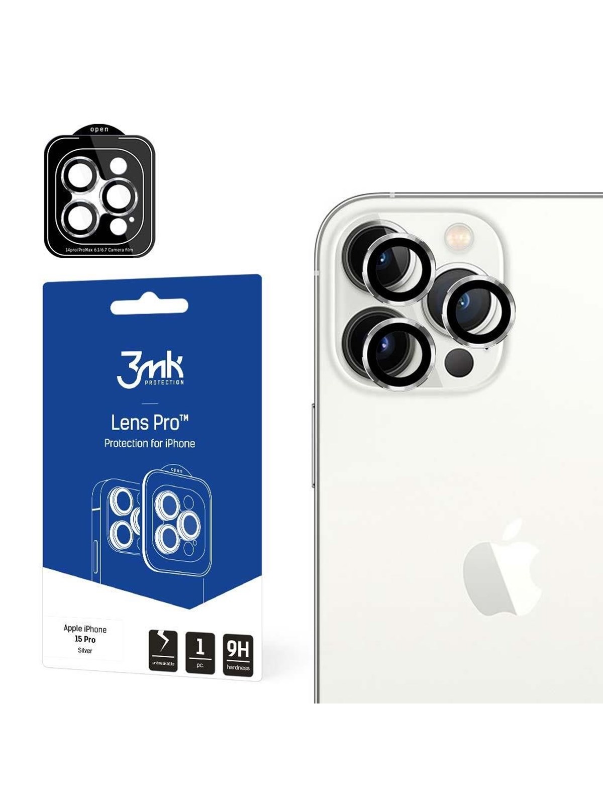 3mk Apple iPhone 15 Pro - Lens Protection Pro