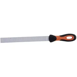 Bahco, Raspel + Feile, ERGO-Feilmeister mit gefräster Verzahnung und Zweikomponenten-Griff, 250 mm (250 mm)