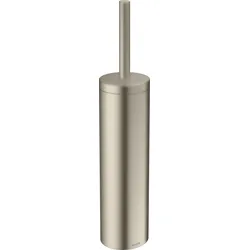 hansgrohe AXOR UNIVERSAL Circular Toilettenbürstenhalter, Wandmontage, 42855820, Farbe: Brushed Nickel