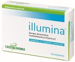 Cristalfarma Illumina Integratore Memoria E Concentrazione 20cpr