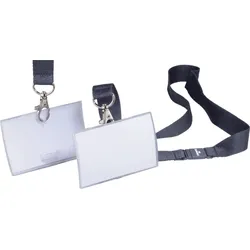 Durable Namensschilder Click Fold 54x90 mit Textilband VE=6x10 Stück