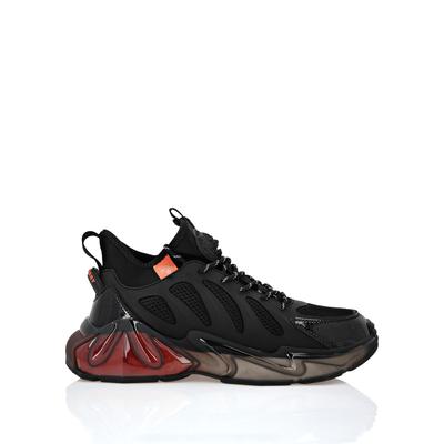 Sneaker PLEIN SPORT "Tiger", Damen, Gr. 41, Normalschaft, schwarz (02, schwarz), Schuhe Sneaker
