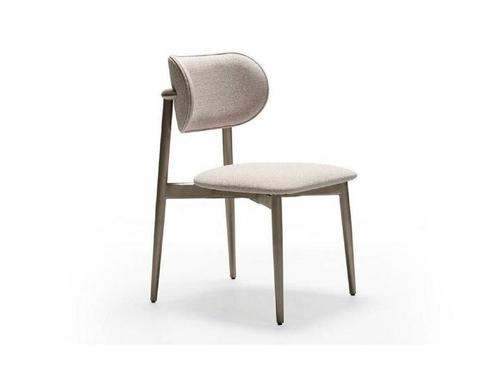 Xlmoebel Esszimmerstuhl Beiger Textilstuhl von XLMOEBEL im eleganten Design, Made in Europa