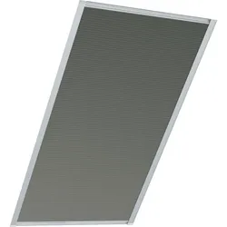Roto Faltstore Linien-grau F82, 74x160 cm (7/16), 617,Aluminiumschiene,Manuell,Roto