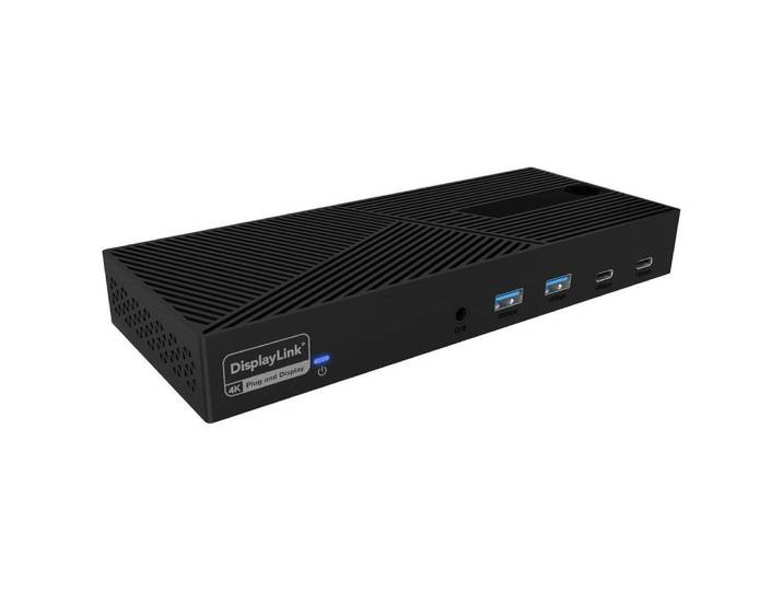 ICY BOX Laptop-Dockingstation USB-C® Dockingstation 61001, inkl. Kensington-Schloss, inkl. Ladefunktion, USB-C® Power Delivery