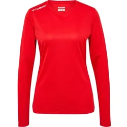 hummel Hmlrun Trikot L/S Damen - tango red - XL
