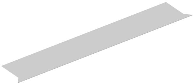 Keuco Lumos insert en caoutchouc vis de remplacement 888,9x146,5x2mm couleur 2457 (90111000002)