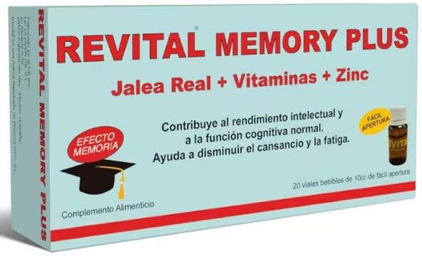 Revital Memory Plus 20 viales