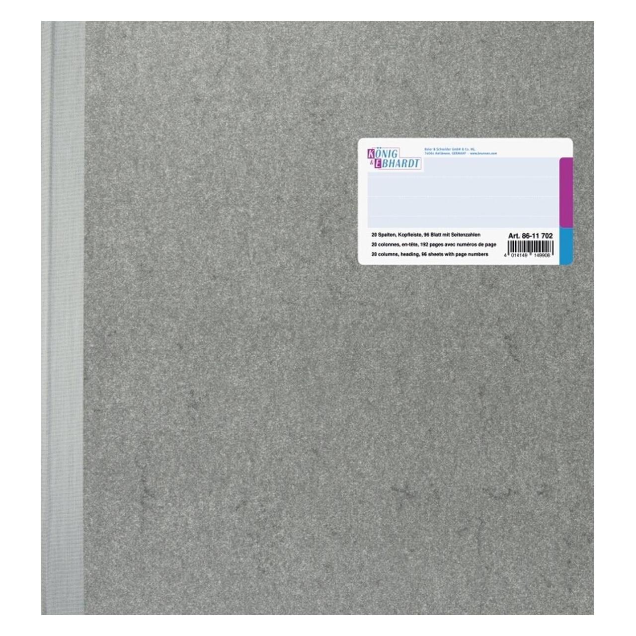 König & Ebhardt Spaltenbuch A4 96Bl 20Spalten (96x) (86-11702)