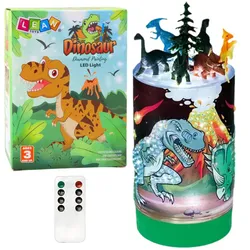 DIY Dinosaurier im Glas Kreativset Nachtlicht Fernbedienung