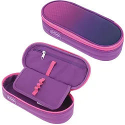 herlitz Schlampermäppchen befüllt Dip Dye pink/purple