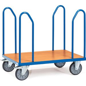 Fetra Transportwagen Seitenbügelwagen, 1582, 1000 x 640 mm, mit Feststellbremse, Tragkraft 600 kg