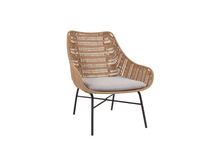 Handgeflochtener In-/Outdoor Sessel „Yanetto“ Natural Kave Home
