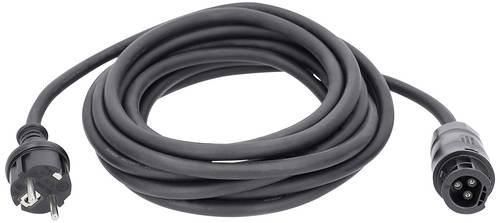 AS Schwabe 71871 Strom Netzkabel Schwarz 5m