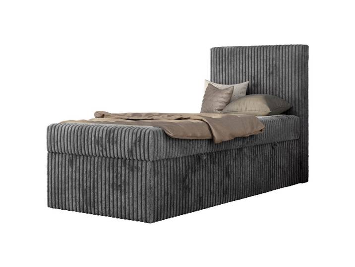JUGENDBETT TILIO 90/200 - Grau - H3 - Rechts Seite