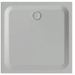 Bette quadrat Duschwanne „BetteUltra“ 1100 × 1100 mm ohne Oberflächenbeschichtung, ohne Oberflächenveredelung, ohne Wannenträger, in Flanell