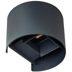 Kanlux Außen-Wandleuchte "REKA LED UP/DOWN" 7W 840 IP54 100mm x 135mm Graphit
