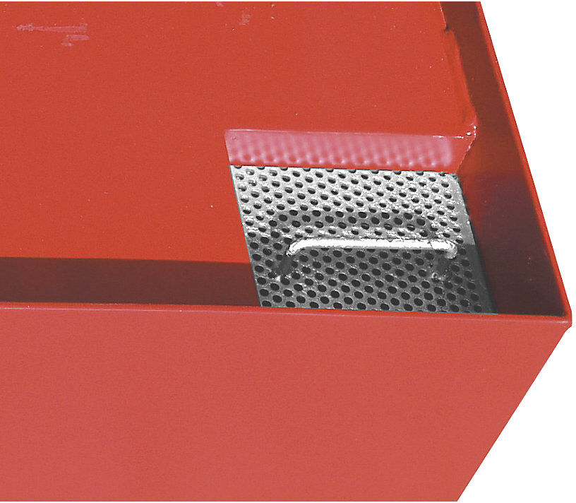 Auffangwanne für Absetzcontainer, für Absetzcontainer, Auffangvolumen 1036 l, grün eurokraft pro