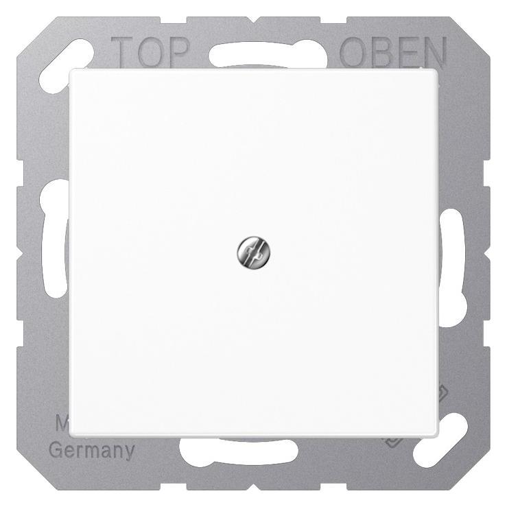 JUNG Einsatz Kabelausl A aws glz Schraubbef A590BFAWW (A590BFAWW)