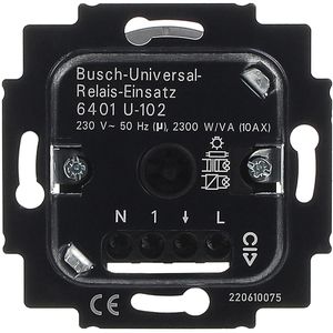 Busch-Jaeger Relais-Einsatz 6401 U-102, 1-fach